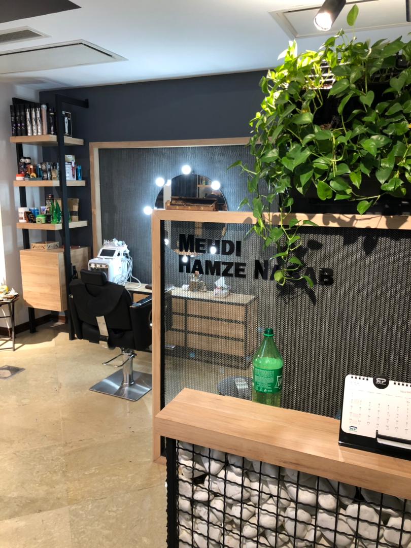 پروژه آرایشگاه مردانه مهدی حمزه نصب اندرزگو