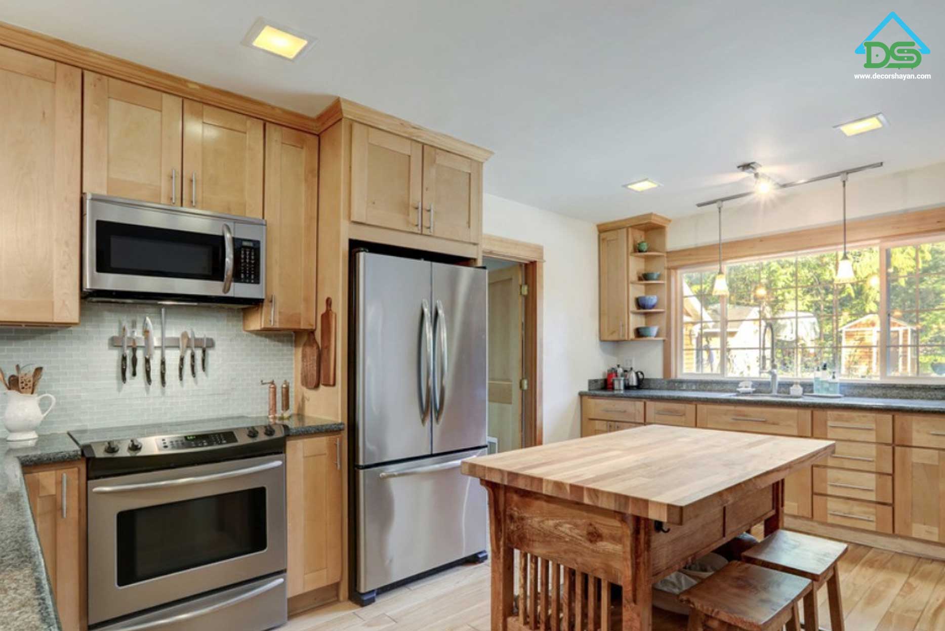 خرید کابینت کلاسیک چوبی